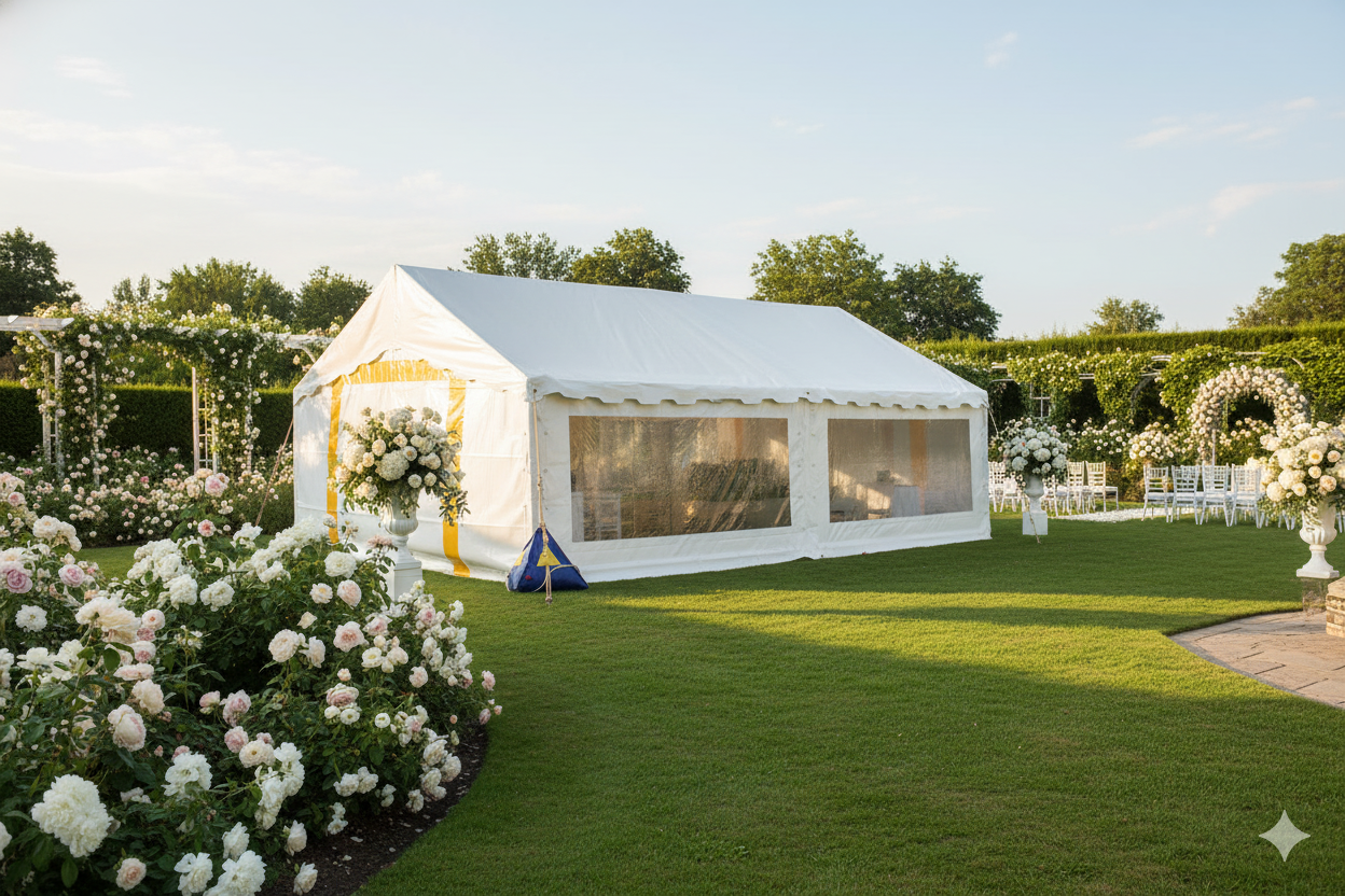 Tente ERP 5×8m — JUBIN Location